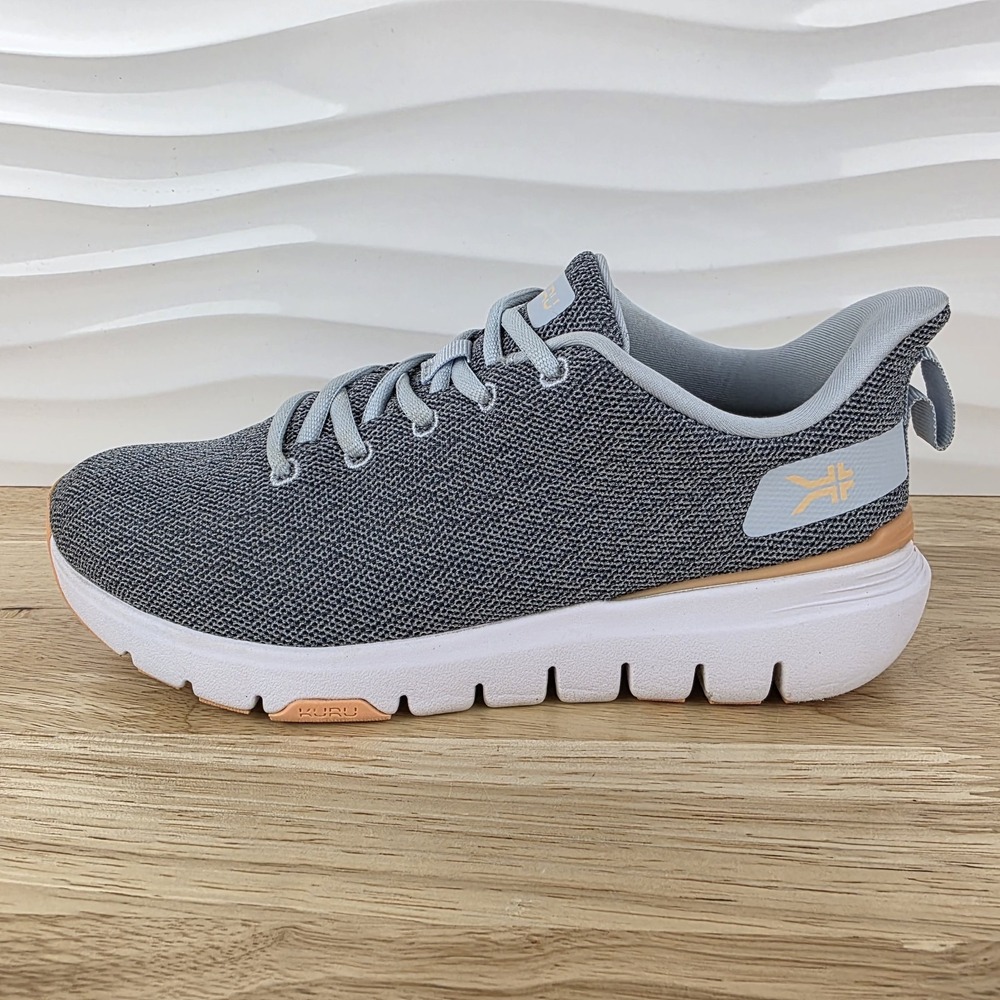 Kuru Flex Via Sneakers Womens 8 Mist Blue Apricot Athletic Running Shoe 20990280 - Picture 4 of 14